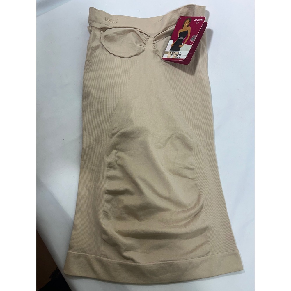 MeMoi SlimMe Full Control Shapewear Slip Seamless Butt Lift Bodycon Nude Size S